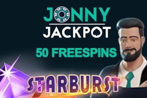 50 Free Spins on starburst With No Deposit at Jonny Jackpot